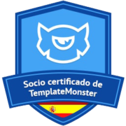 Socio Certificado de TemplateMonster Acreditación certificada de TemplateMonster