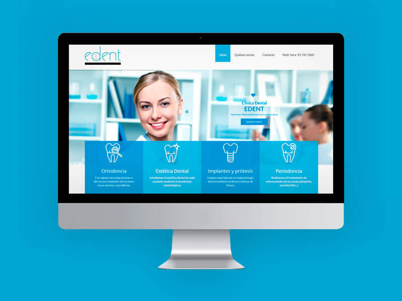 Diseño web dentista mataró