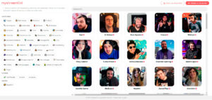 mystreamlist web
